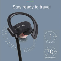 Bluetooth 5.0 Wireless Earbuds – Waterproof Sports Headset with Neckband & Mic