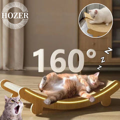 Cat Scratching Pads Cat Scratch Board Detachable Wear-resistant Multifuction Cats Sleeping Bed Kitten Grinding Cat Toys