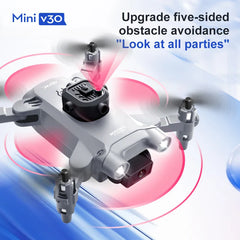 Mini Drone 4DRC V30 – 4K Dual Camera, WIFI FPV, Professional Obstacle Avoidance