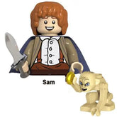 Lord of the Rings Action Figures – Elves, Orcs, Gandalf, Rohan Knights Building Blocks