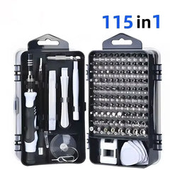 115-in-1 Precision Screwdriver Set – PC, Phone, Electronics Repair Tool Kit