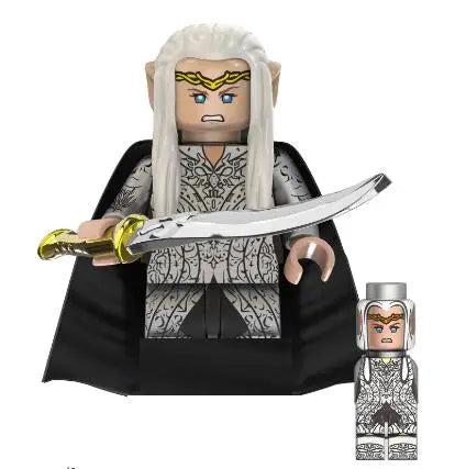 Lord of the Rings Action Figures – Elves, Orcs, Gandalf, Rohan Knights Building Blocks