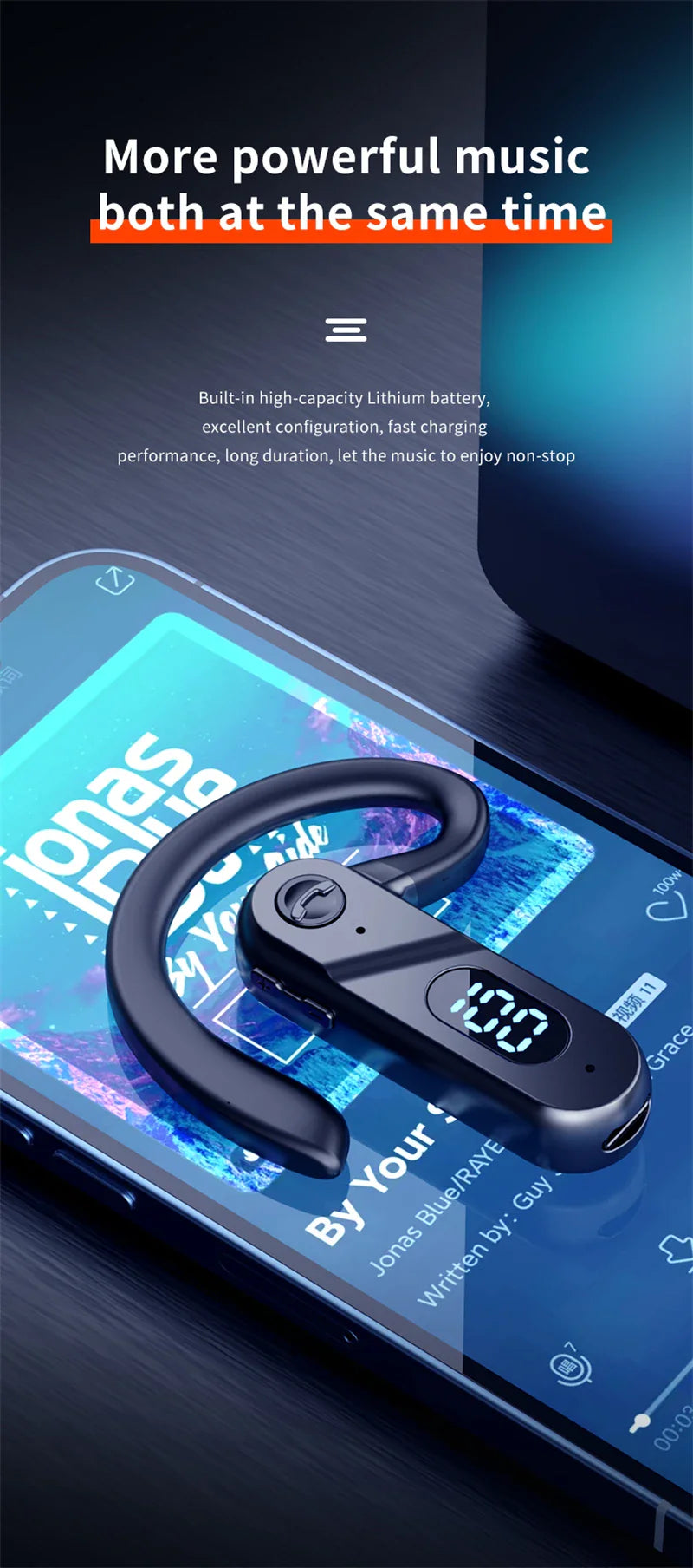 V28 TWS Bluetooth Headset – Wireless Smart Earbuds for Mobile Phones