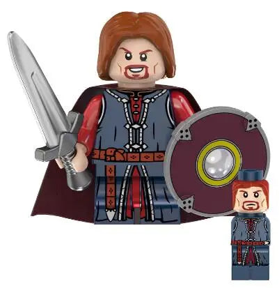 Lord of the Rings Action Figures – Elves, Orcs, Gandalf, Rohan Knights Building Blocks