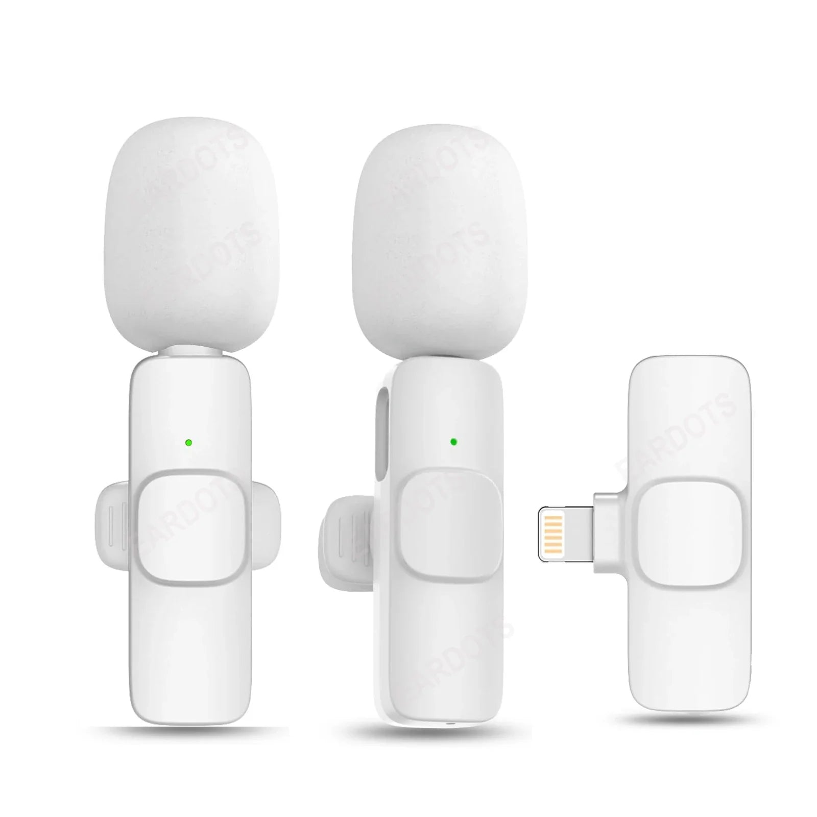 Wireless Lavalier Microphone – Portable Mini Mic for iPhone & Android