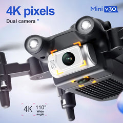 Mini Drone 4DRC V30 – 4K Dual Camera, WIFI FPV, Professional Obstacle Avoidance