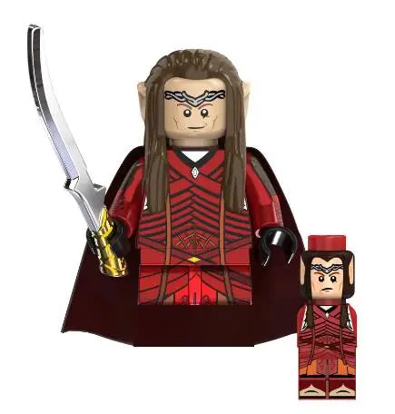 Lord of the Rings Action Figures – Elves, Orcs, Gandalf, Rohan Knights Building Blocks