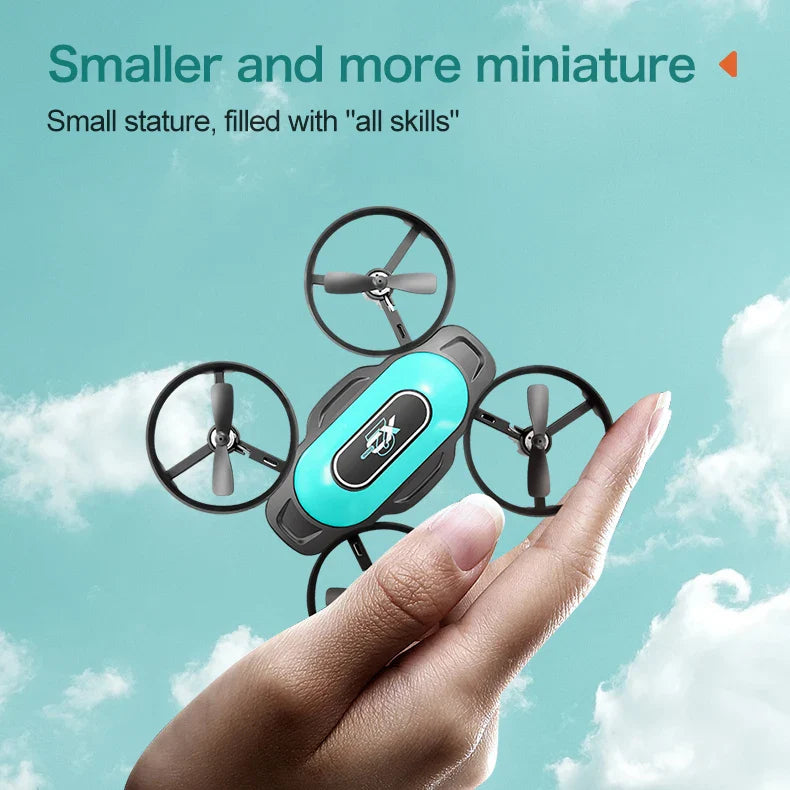 360° Stunt Mini RC Drone XD2 – One-Click Takeoff, Landing & Stable Hovering