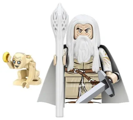 Lord of the Rings Action Figures – Elves, Orcs, Gandalf, Rohan Knights Building Blocks