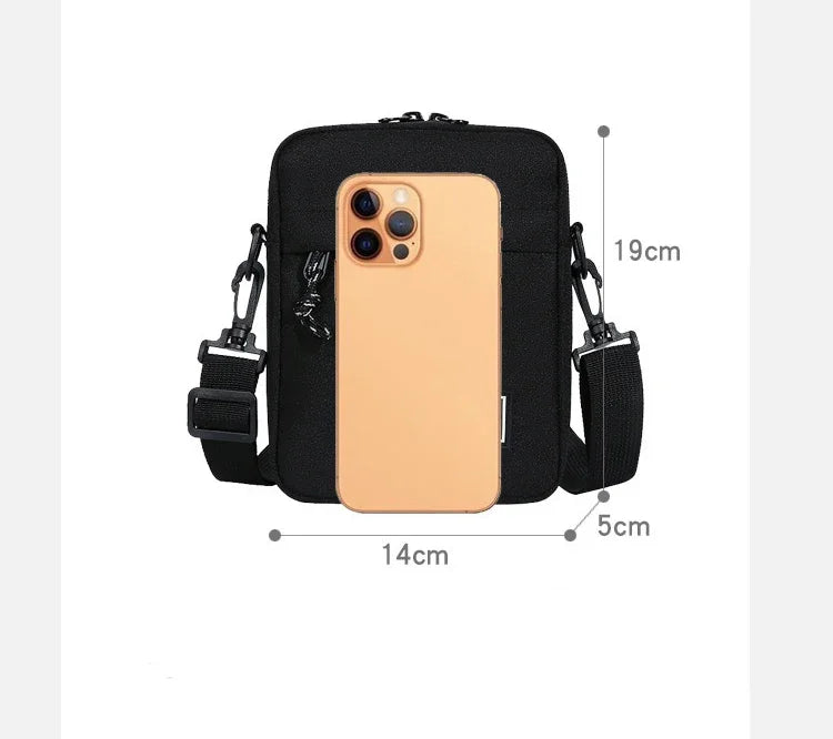 Fashion Small Square Diagonal Bag – Oxford Cloth Handbag for Casual Use