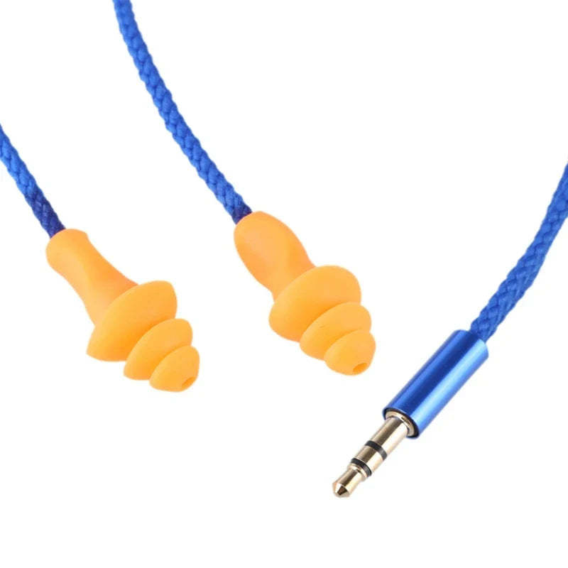 Noise-Reducing Earplugs Earphones – Water-Resistant for Work & Study