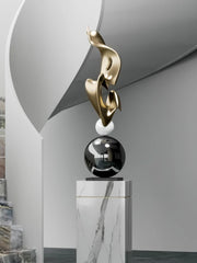 Home Decor Abstract Art Sculpture Large Ornament Living Room Bedside Table Sofa Tea Table Decoration Housewarming Gift