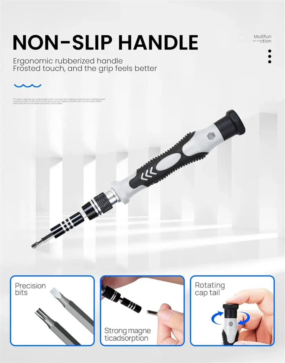 115-in-1 Precision Screwdriver Set – PC, Phone, Electronics Repair Tool Kit