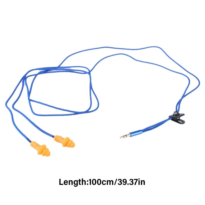 Noise-Reducing Earplugs Earphones – Water-Resistant for Work & Study
