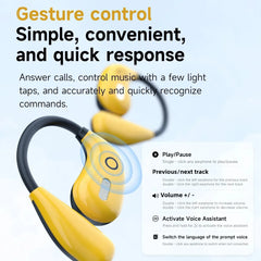 Sports Earbuds for Women – Bluetooth 5.4, Ear Hook, LED Display, Stereo Sound