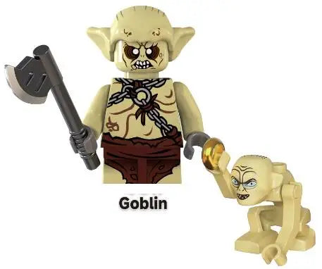 Lord of the Rings Action Figures – Elves, Orcs, Gandalf, Rohan Knights Building Blocks