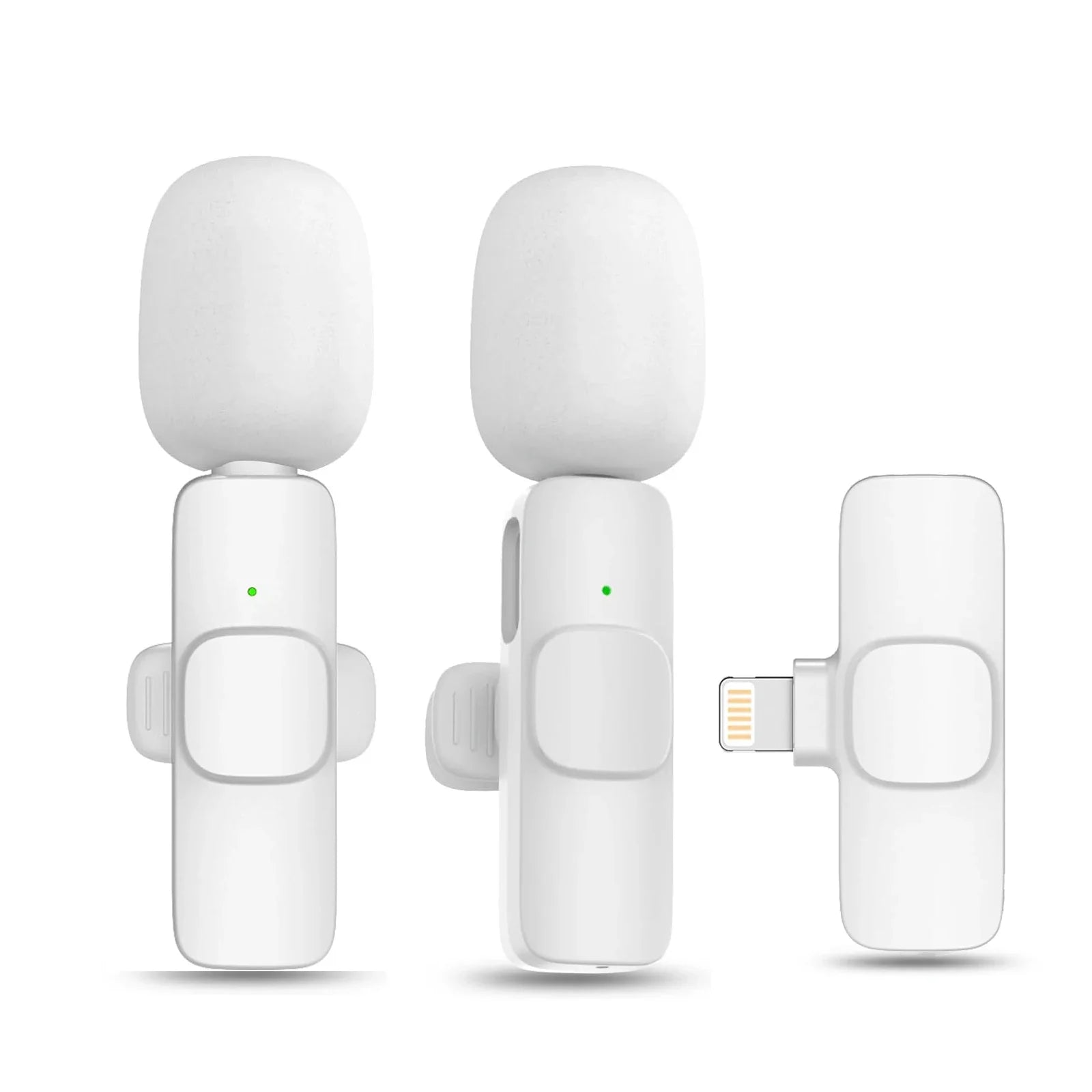 Wireless Lavalier Microphone – Portable Mini Mic for iPhone & Android