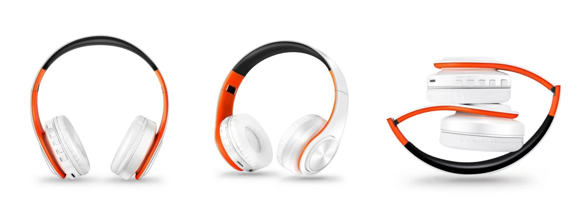 HIFI Stereo Bluetooth Earphones – FM Radio & SD Card Support with Mic