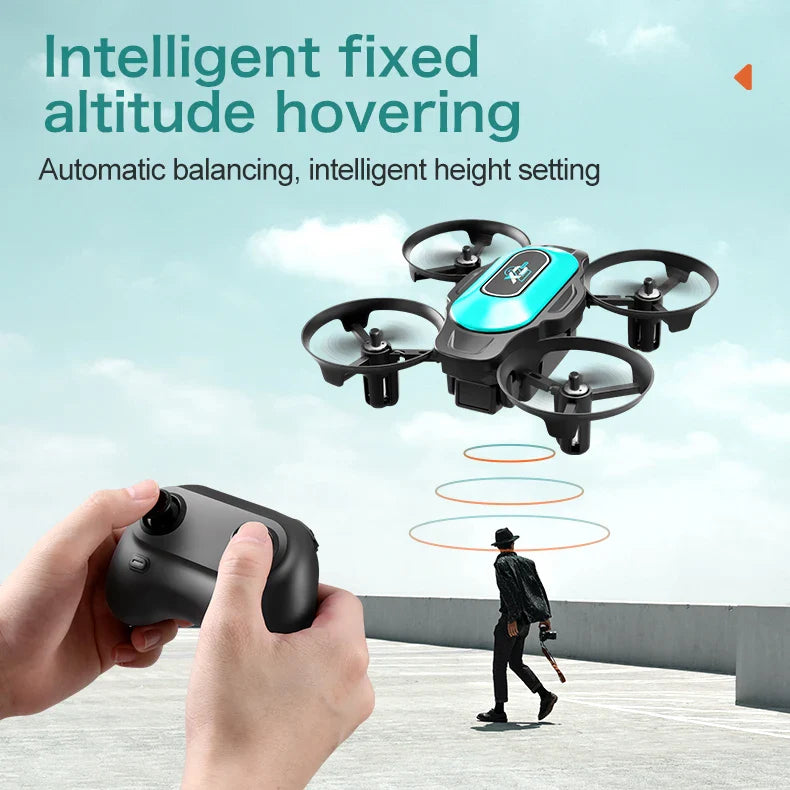 360° Stunt Mini RC Drone XD2 – One-Click Takeoff, Landing & Stable Hovering