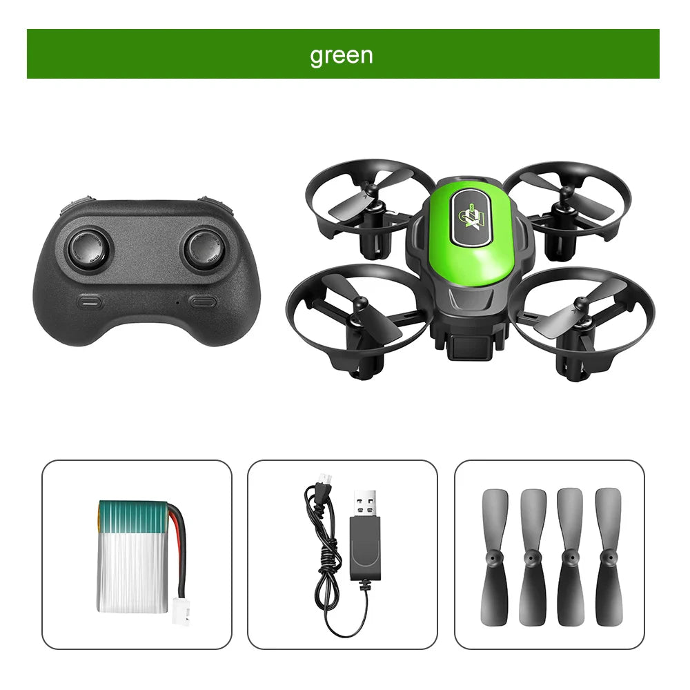 360° Stunt Mini RC Drone XD2 – One-Click Takeoff, Landing & Stable Hovering