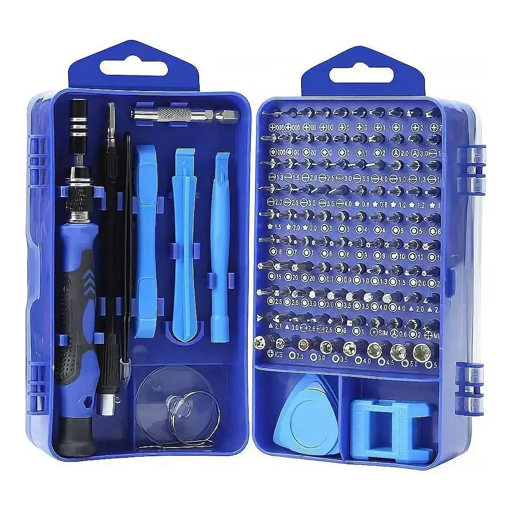 115-in-1 Precision Screwdriver Set – PC, Phone, Electronics Repair Tool Kit