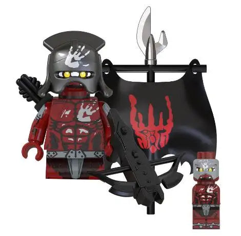 Lord of the Rings Action Figures – Elves, Orcs, Gandalf, Rohan Knights Building Blocks