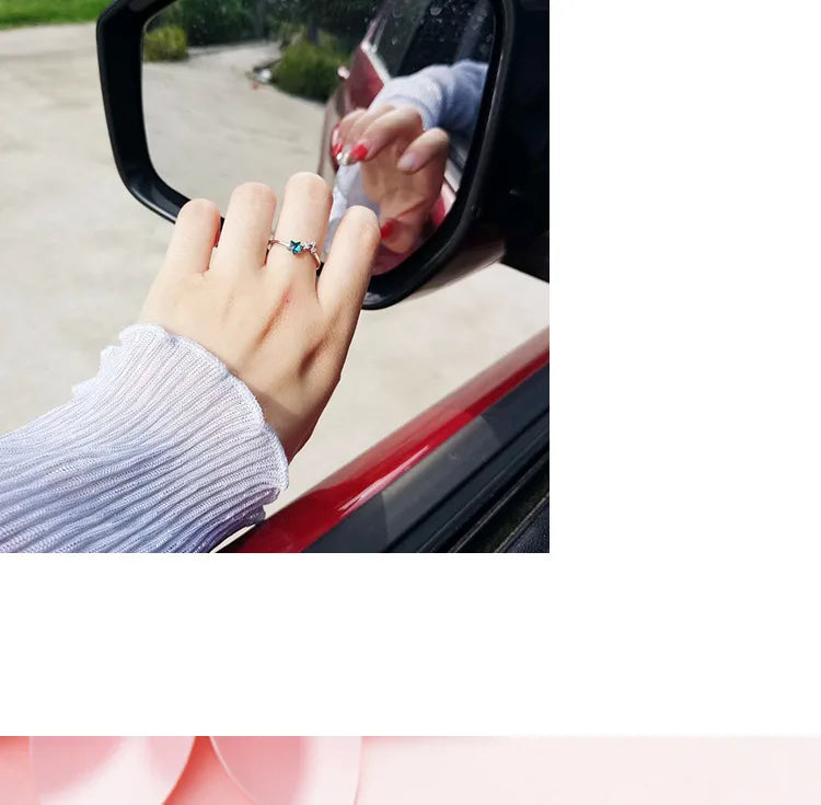 925 Sterling Silver Star Crystal Wedding Ring for Women – Wholesale Jewelry