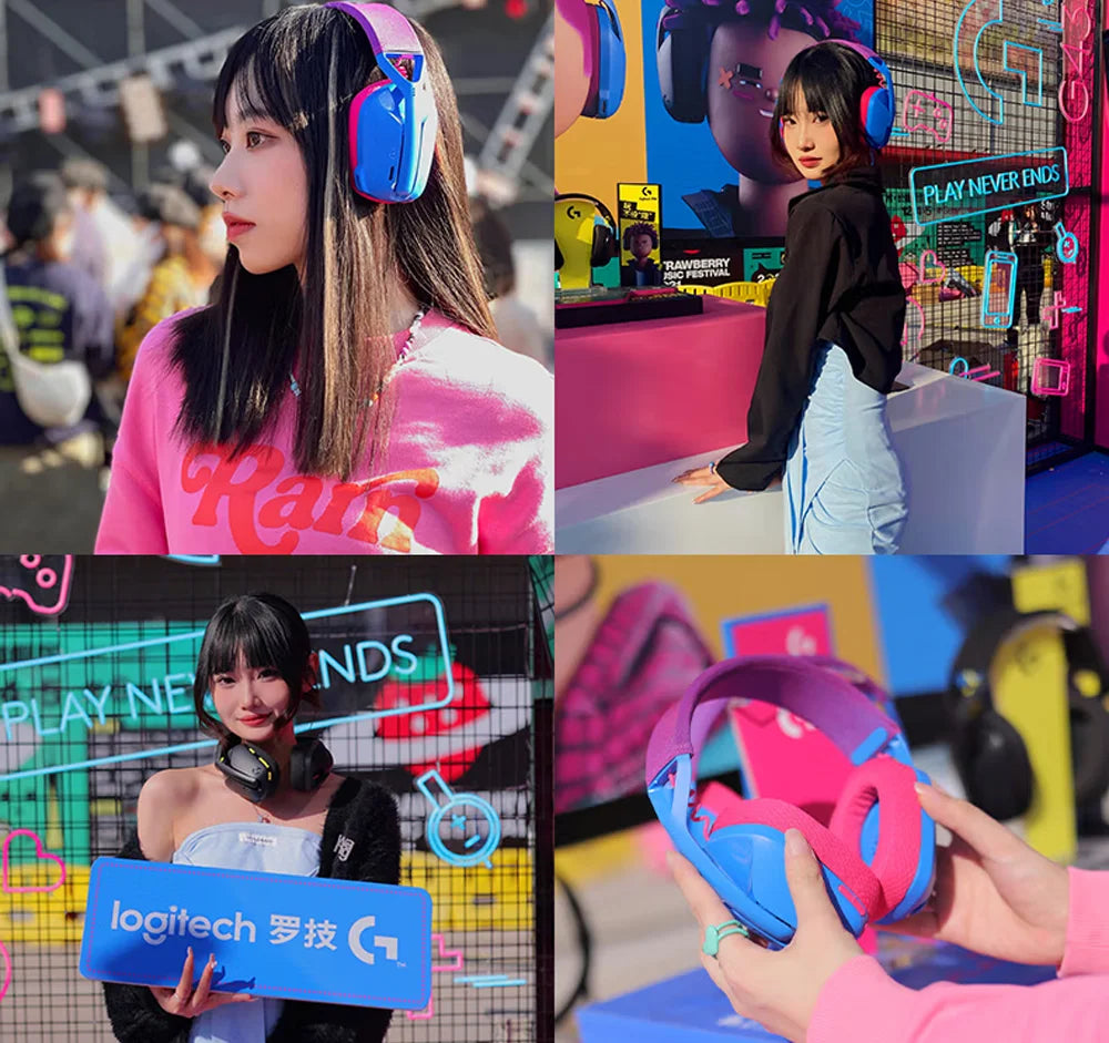 Logitech G435 Wireless Gaming Headset – Bluetooth, Surround Sound, Over-Ear