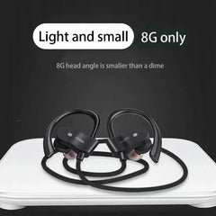 Bluetooth 5.0 Wireless Earbuds – Waterproof Sports Headset with Neckband & Mic