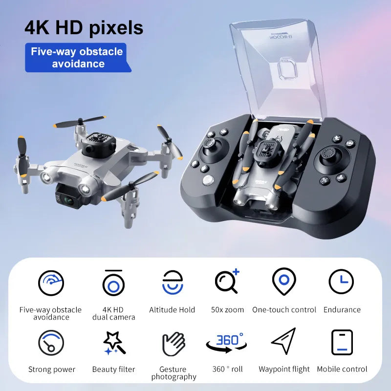Mini Drone 4DRC V30 – 4K Dual Camera, WIFI FPV, Professional Obstacle Avoidance