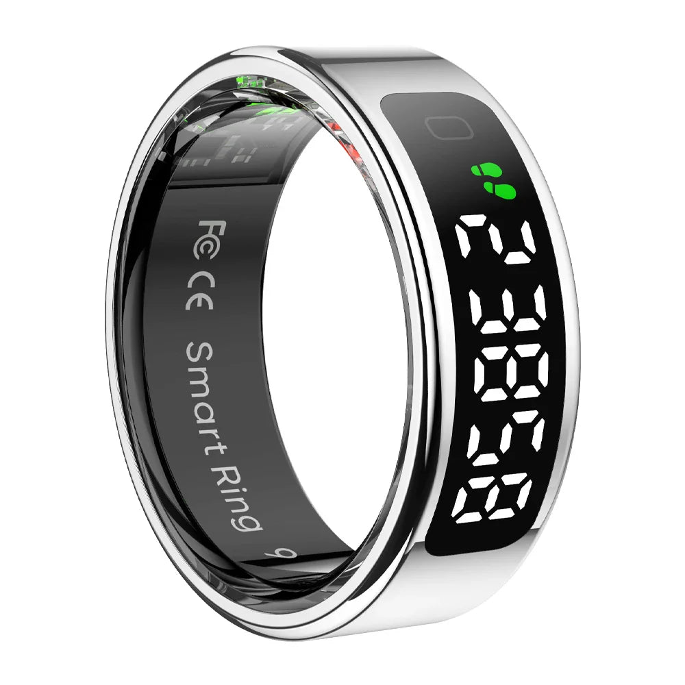COLMI R12 Smart Ring – Health Tracker, Display, Touch Control, Waterproof (5ATM)