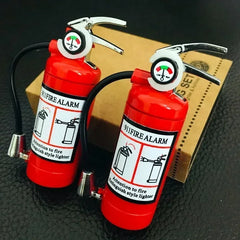 Fire Extinguisher Torch Lighter – Butane Gas Metal Cigar & Cigarette Lighter