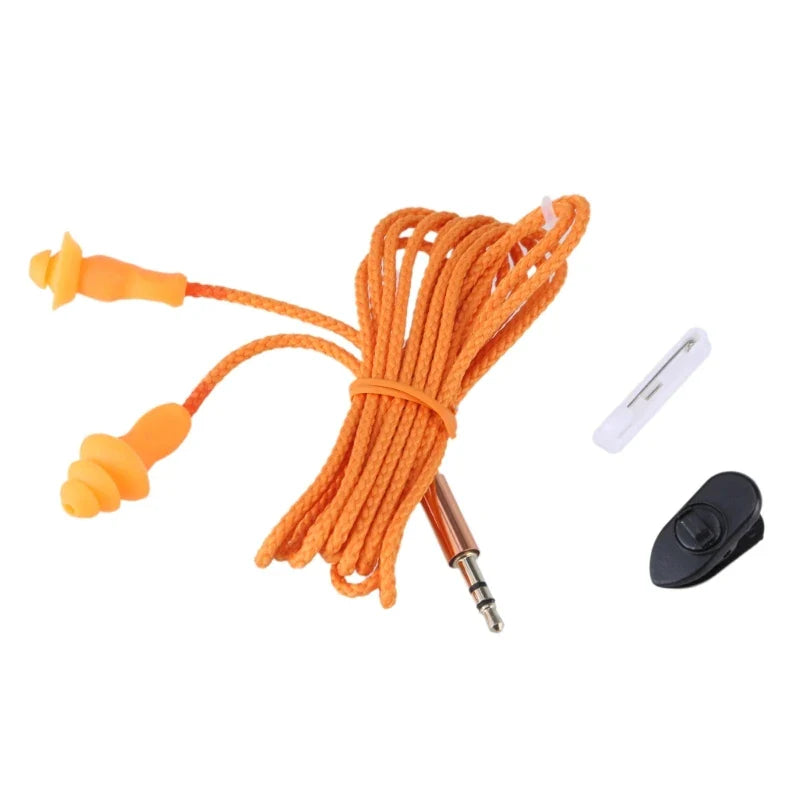 Noise-Reducing Earplugs Earphones – Water-Resistant for Work & Study