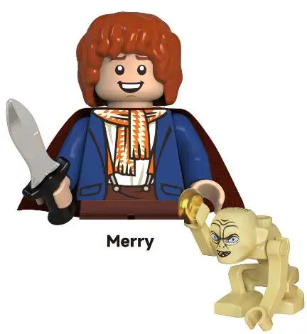 Lord of the Rings Action Figures – Elves, Orcs, Gandalf, Rohan Knights Building Blocks