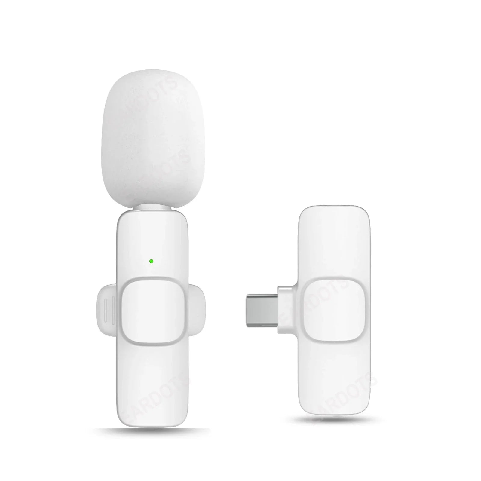 Wireless Lavalier Microphone – Portable Mini Mic for iPhone & Android