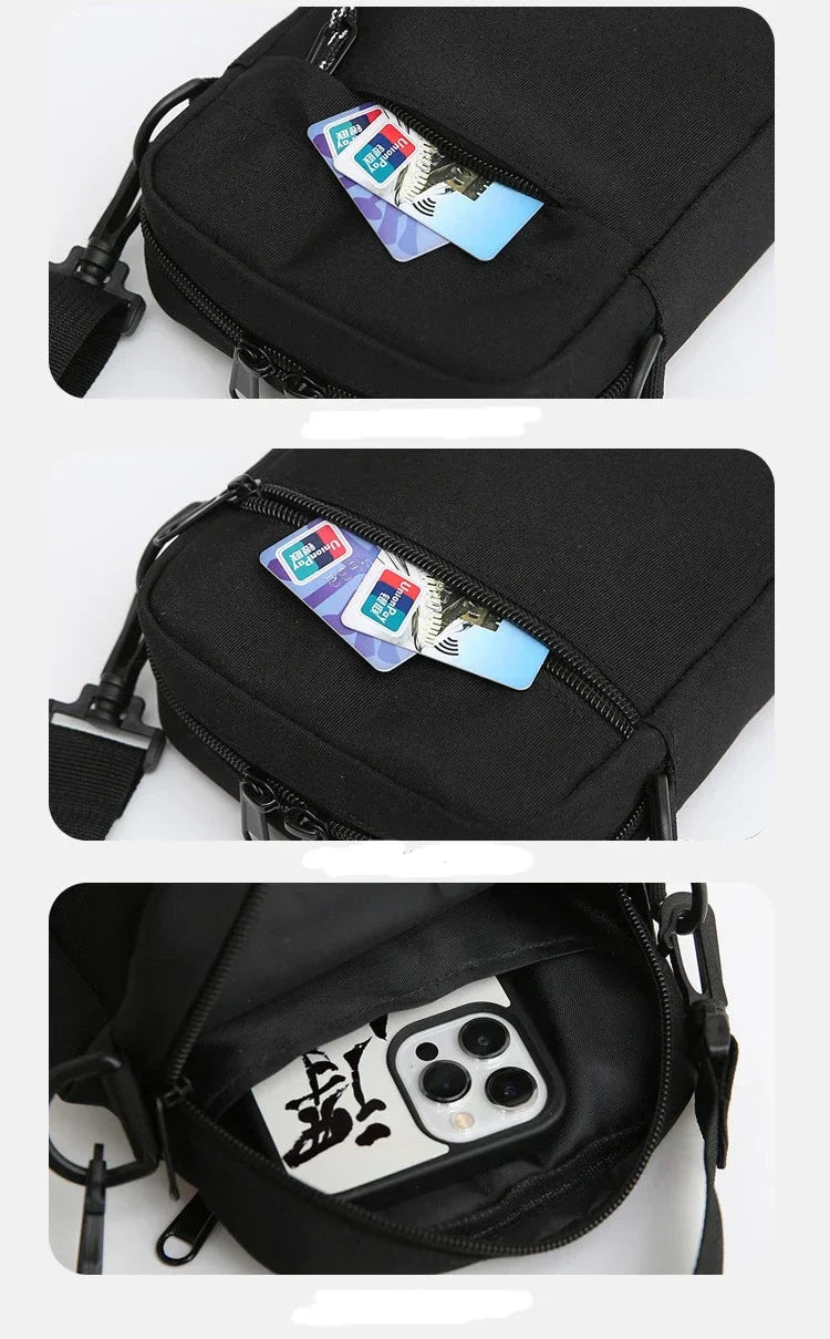 Fashion Small Square Diagonal Bag – Oxford Cloth Handbag for Casual Use