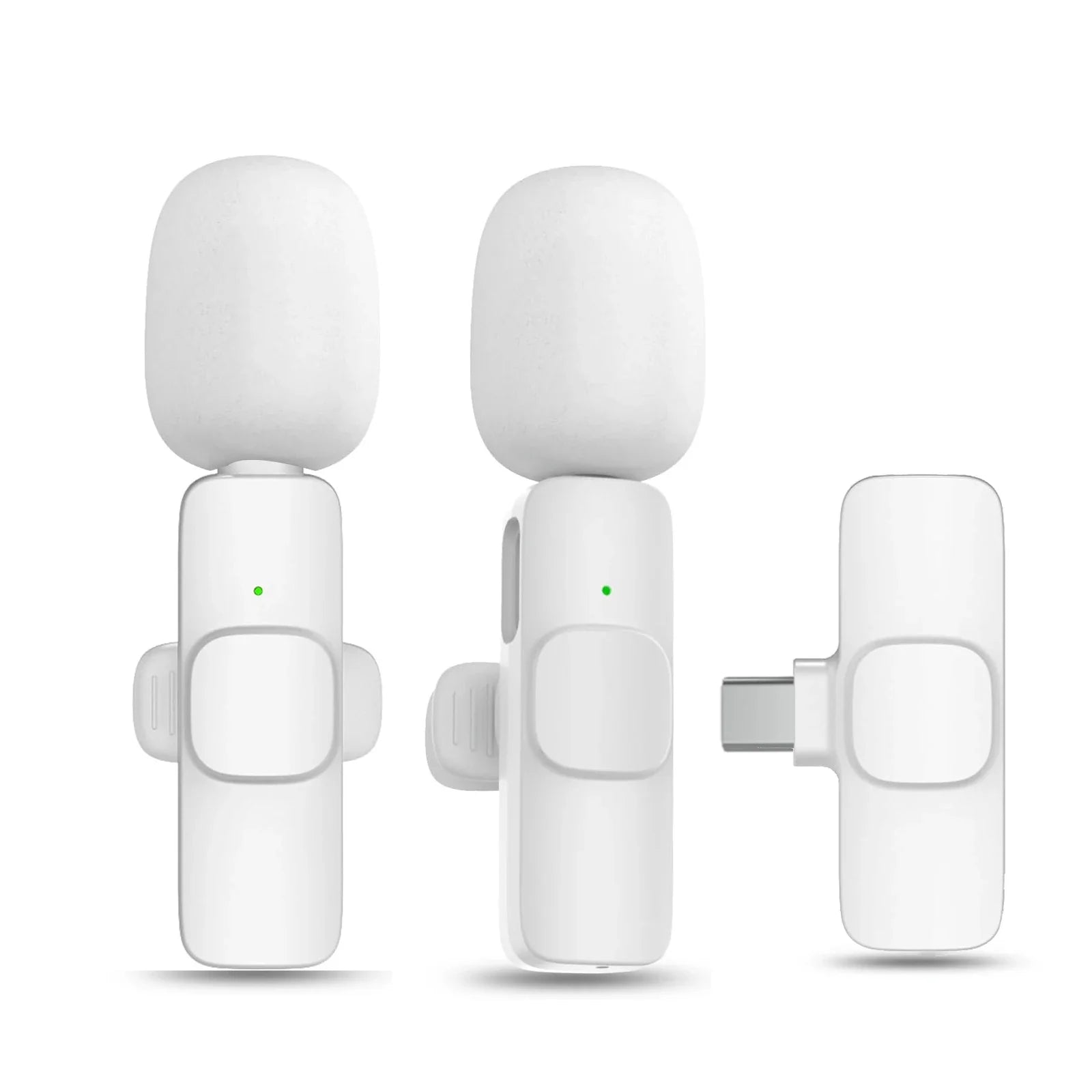 Wireless Lavalier Microphone – Portable Mini Mic for iPhone & Android