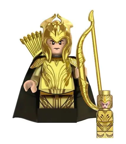 Lord of the Rings Action Figures – Elves, Orcs, Gandalf, Rohan Knights Building Blocks