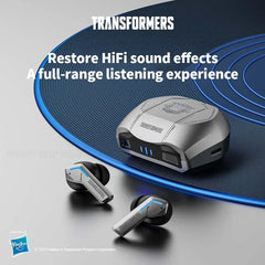 TF-T06 Wireless Earbuds – TRANSFORMERS Bluetooth Headphones for Gaming & Music