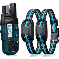 1000M Waterproof Remote Dog Training Collar – Shock & Vibration for 2 Dogs