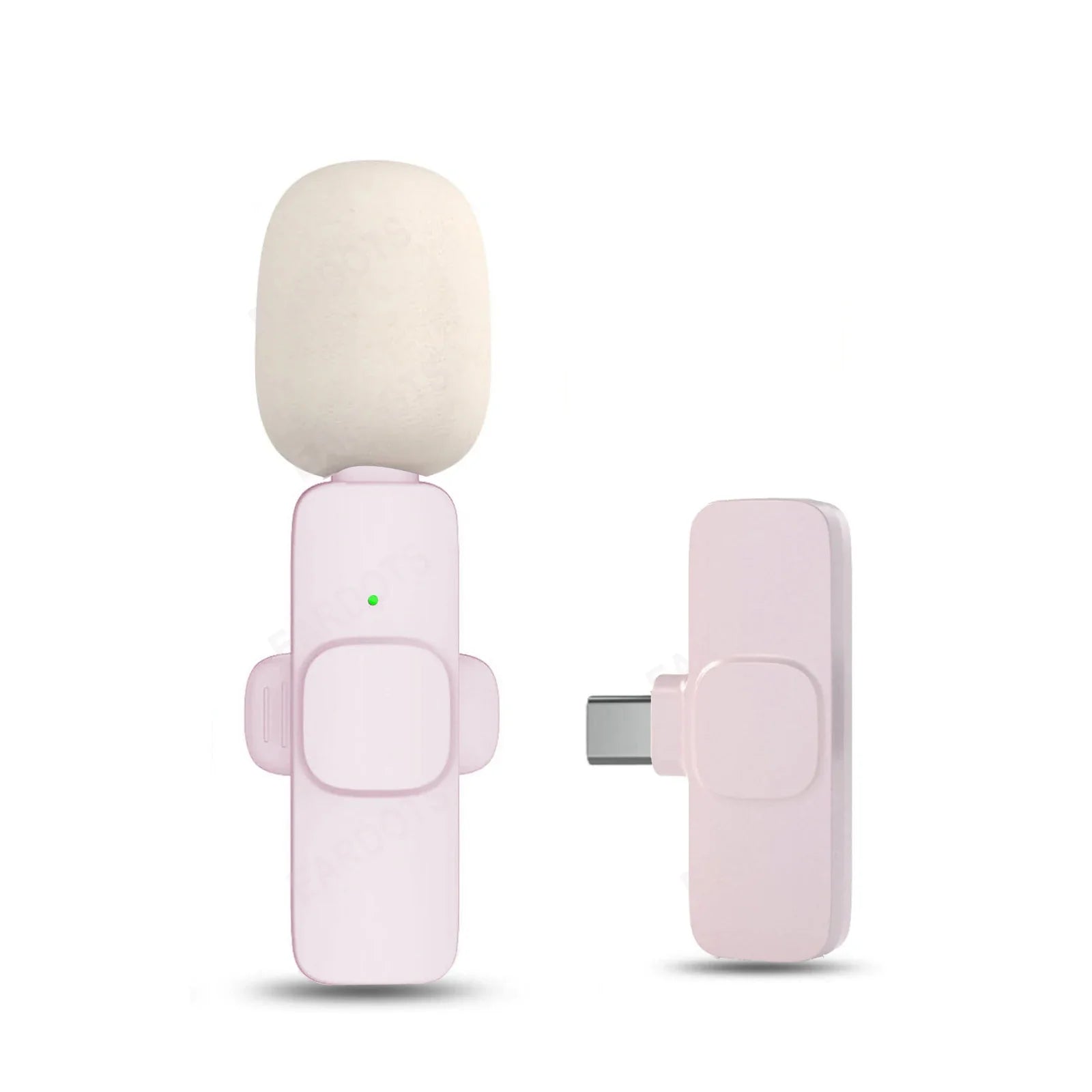 Wireless Lavalier Microphone – Portable Mini Mic for iPhone & Android