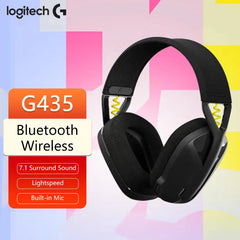 Logitech G435 Wireless Gaming Headset – Bluetooth, Surround Sound, Over-Ear