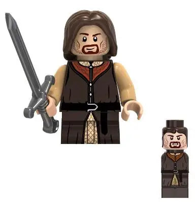 Lord of the Rings Action Figures – Elves, Orcs, Gandalf, Rohan Knights Building Blocks