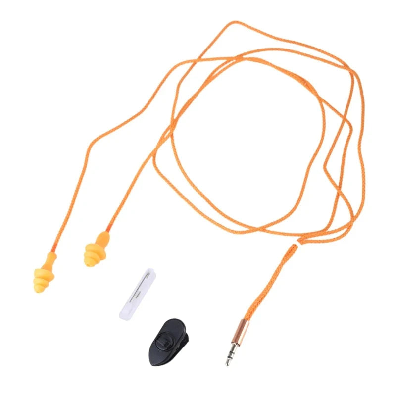 Noise-Reducing Earplugs Earphones – Water-Resistant for Work & Study